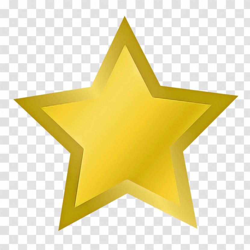 Yellow Star Transparent PNG