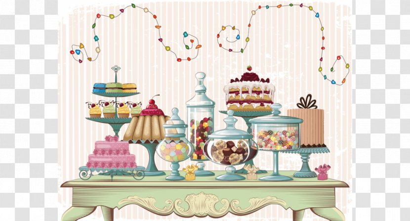 Bakery Candy Buffet Lollipop Cake - Dessert Transparent PNG