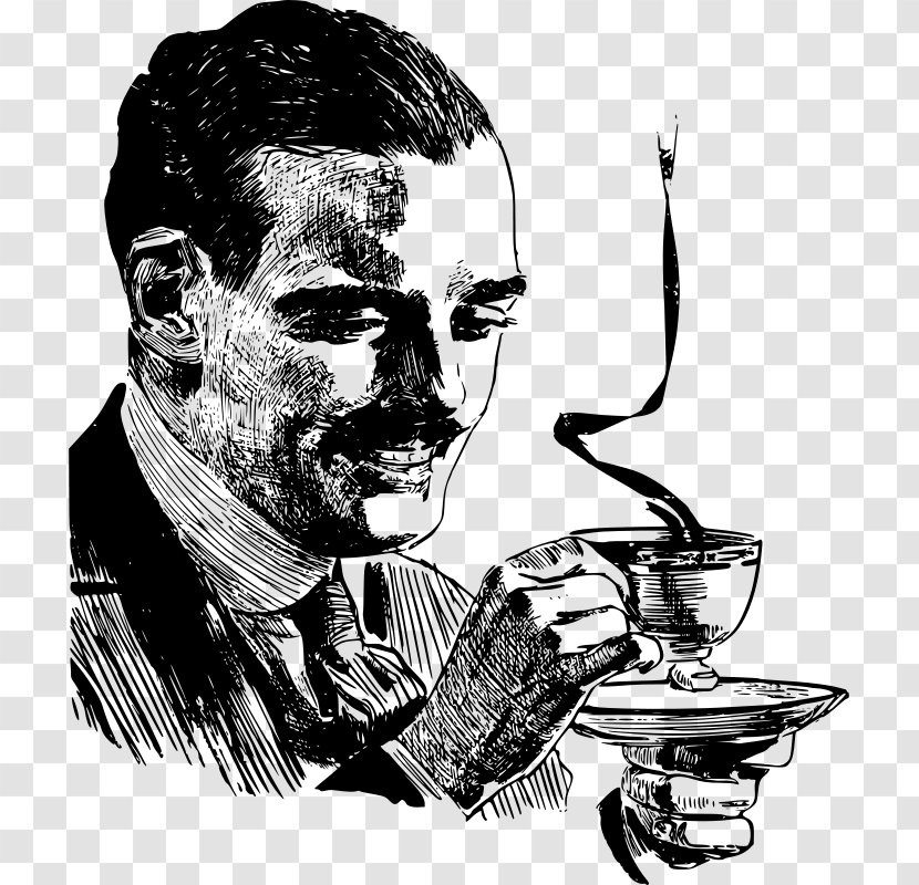 Coffee Cup Cafe Tea Drink - Human Behavior Transparent PNG