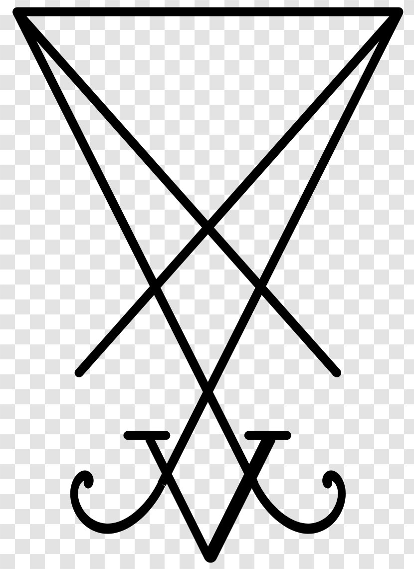 Lucifer The Satanic Bible Sigil Theistic Satanism - Luciferianism - Symbol Transparent PNG