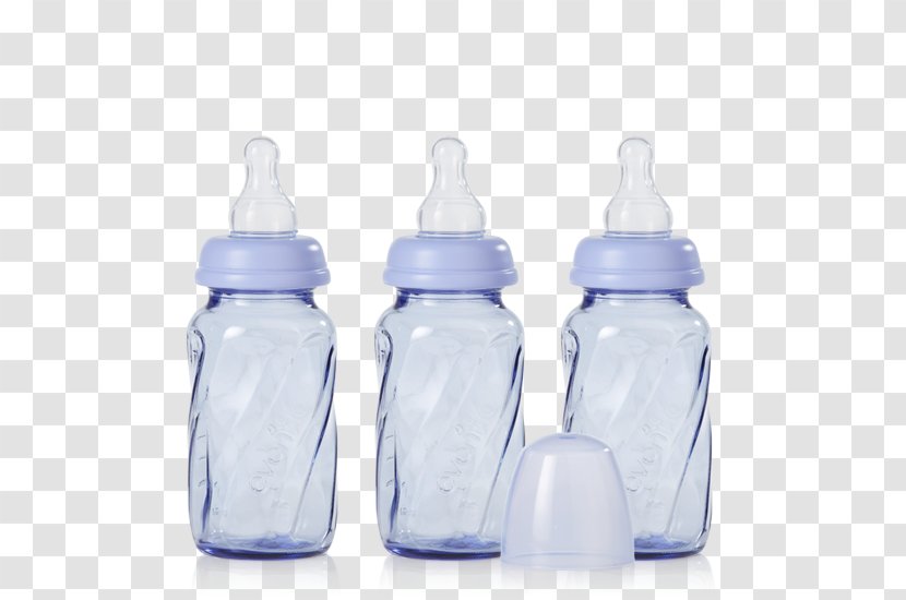 Glass Bottle Baby Bottles Plastic - Cartoon Transparent PNG