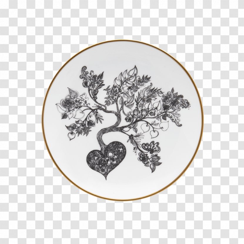 Plate Haviland & Co. Dessert Orchard Tree Of Life - Symbol Transparent PNG