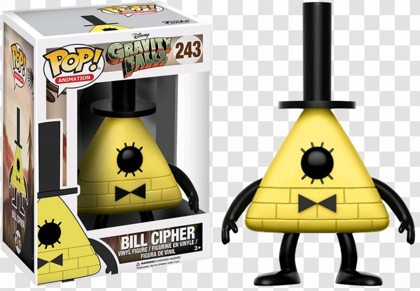 Bill Cipher Dipper Pines Funko Grunkle Stan Amazon.com - Collectable - Toy Transparent PNG