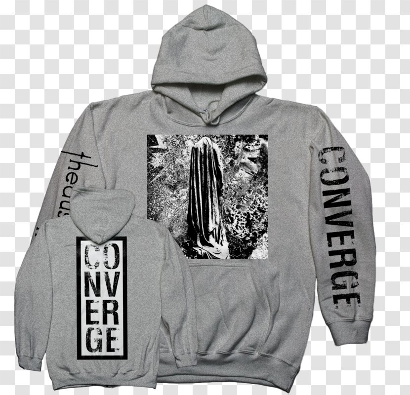 Hoodie Converge The Dusk In Us Mathcore Bluza - White - Simple Gray Transparent PNG