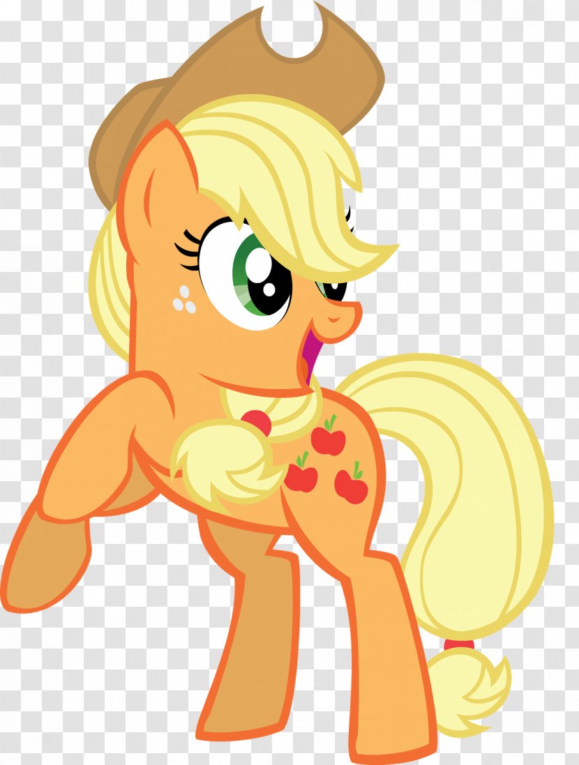 Applejack Pony Twilight Sparkle Pinkie Pie Rarity - Heart - My Little Transparent PNG