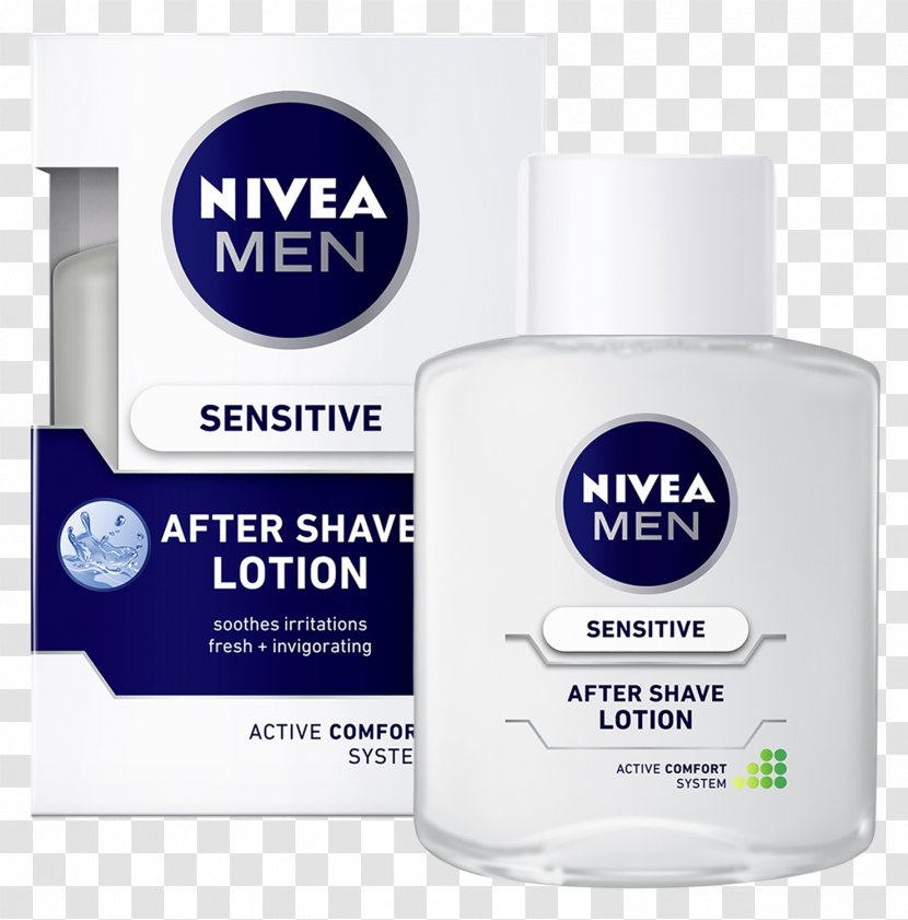 Lotion Aftershave Nivea Shaving Cream - After Shave Transparent PNG