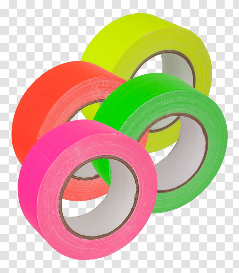 Adhesive Tape Gaffer Material Wheel - Pink - Circle Transparent PNG