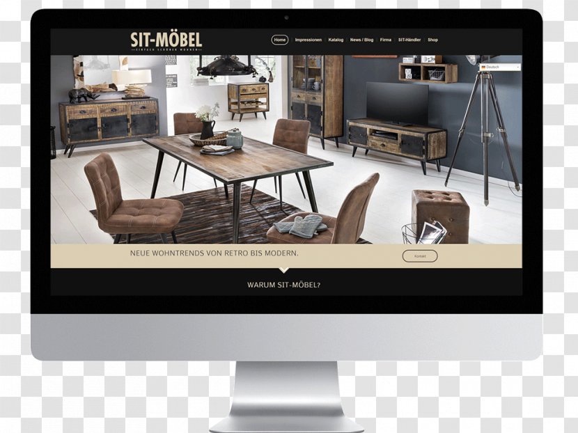 Thomas Möbel Weidner Furniture - Computer Monitors - Design Transparent PNG