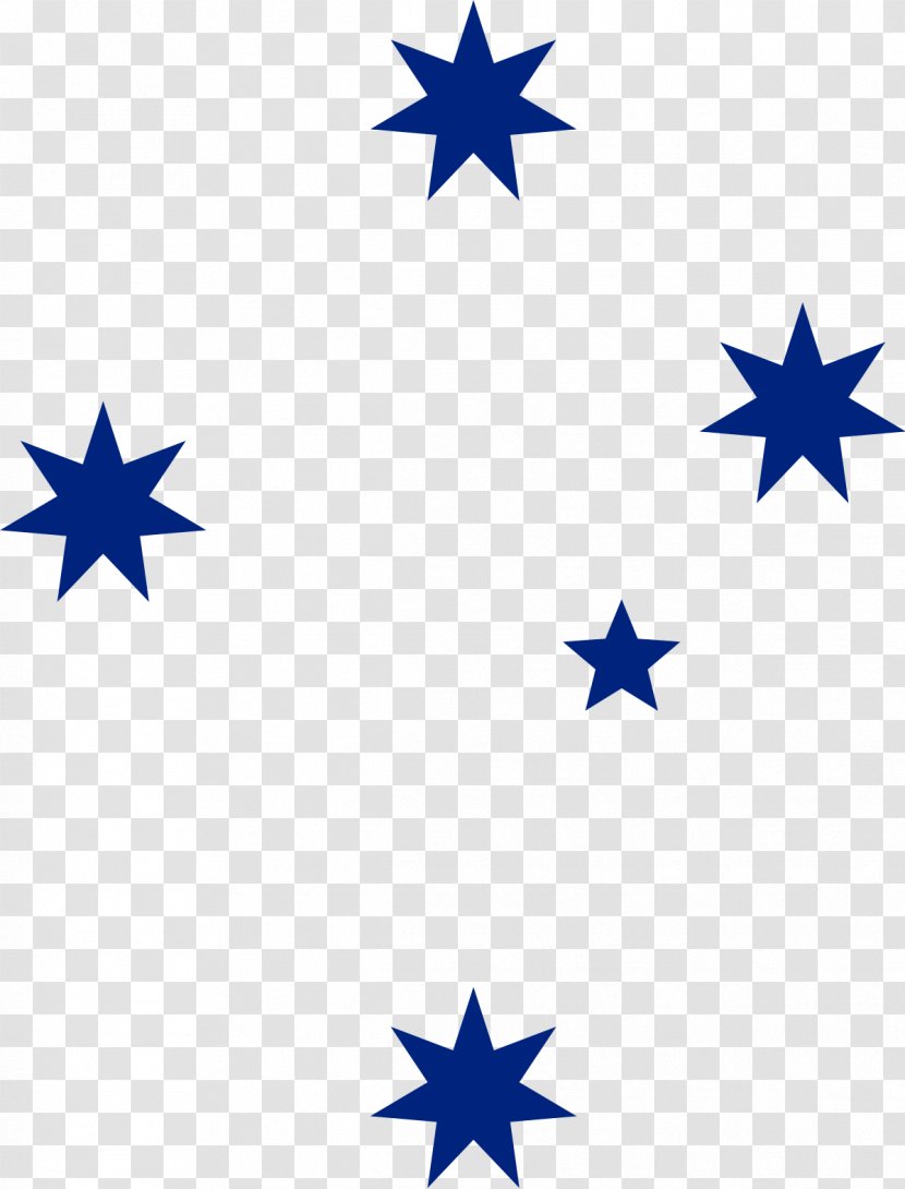 Australia Southern Cross All-Stars Crux Clip Art - Leaf - Black Star Transparent PNG