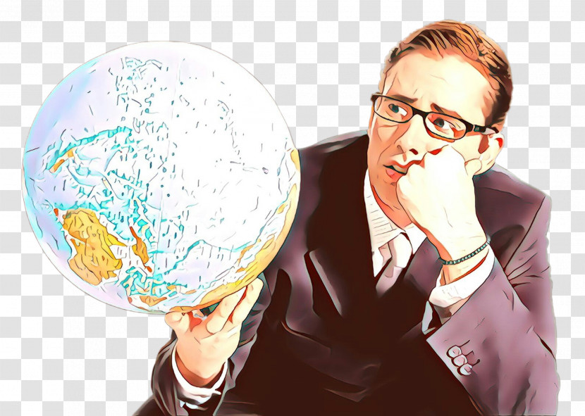 World Globe Businessperson Gesture Earth Transparent PNG