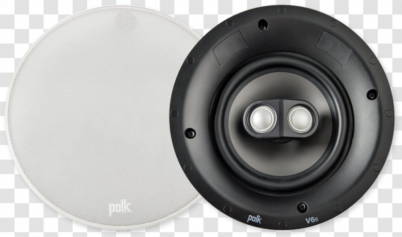 POLK AUDIO V6s Į Lubas Montuojama Kolonėlė Loudspeaker Polk Audio High Performance Vanishing In-Ceiling Speaker - Enclosure - Surround Transparent PNG