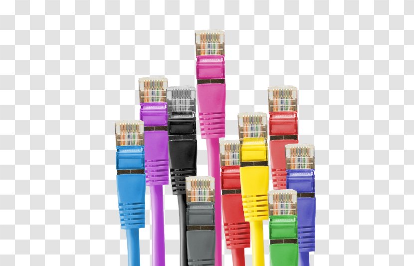Ethernet Network Cables Patch Cable Twisted Pair Category 5 - Computer Transparent PNG