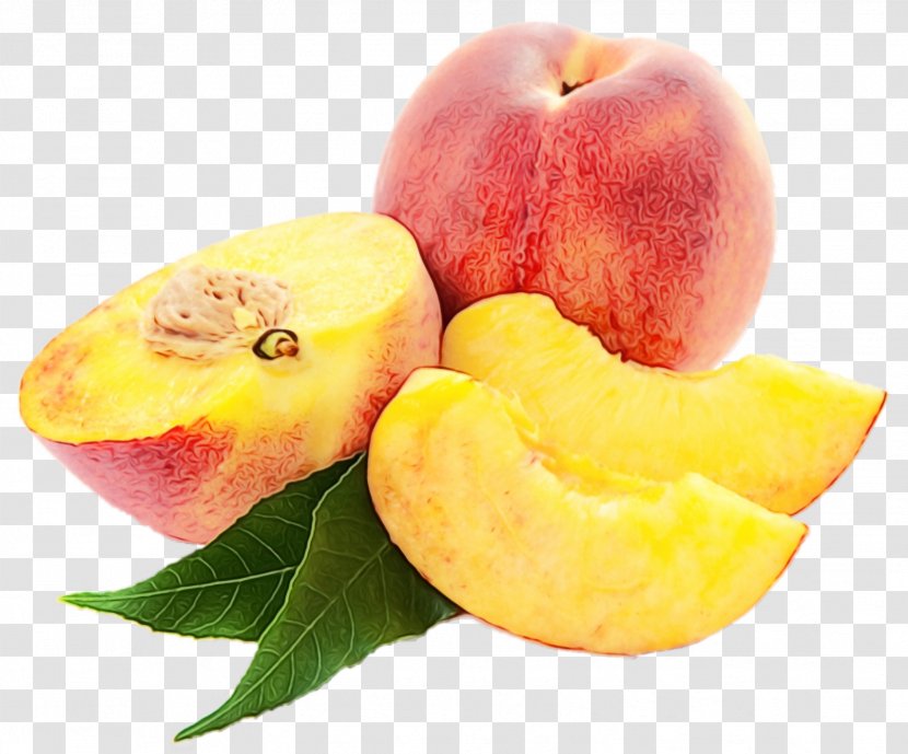 Peach Fruit Food European Plum Yellow - Superfood Natural Foods Transparent PNG
