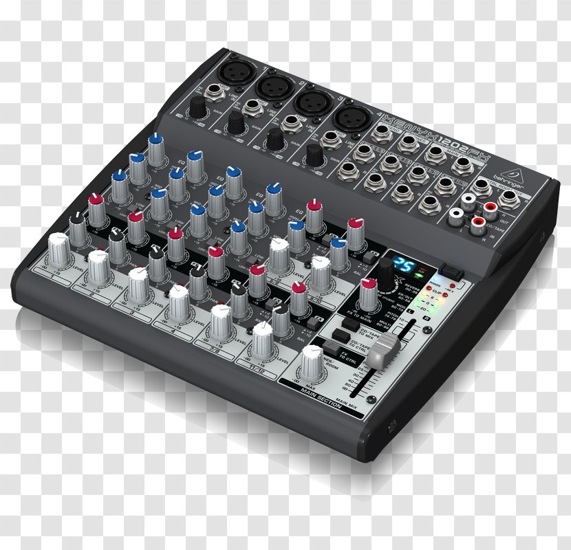 Microphone Behringer Xenyx 1202FX Audio Mixers 802 - Frame Transparent PNG
