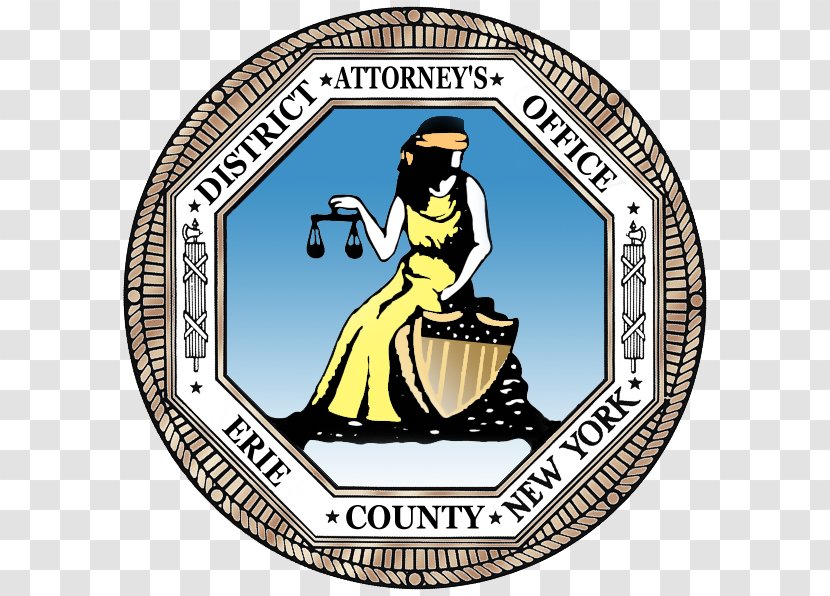 Erie County District Attorney Lawyer Crown Prosecutor At Law State's - Area Transparent PNG