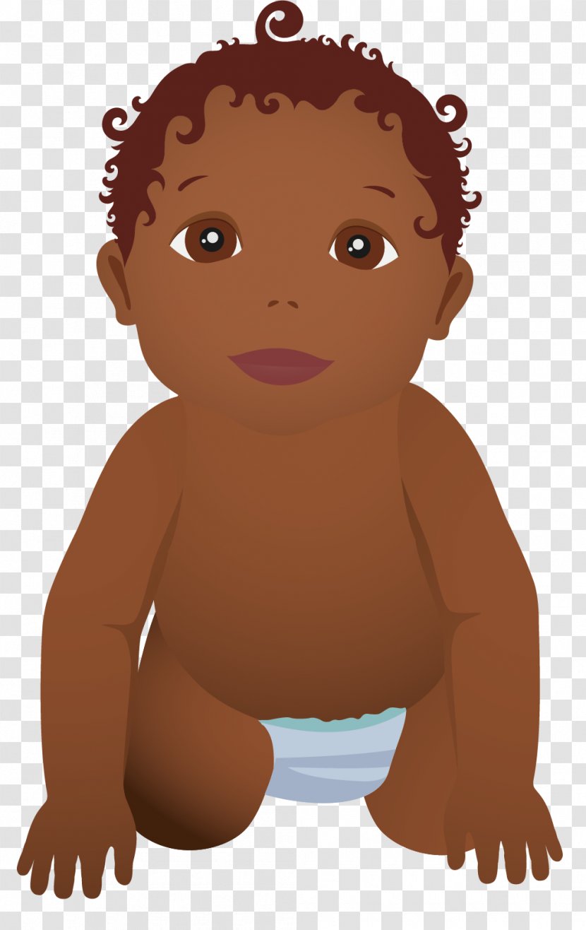 Africa Child Euclidean Vector Sticker - Forehead - African Children Material Transparent PNG