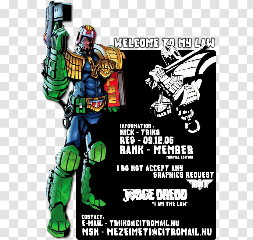 Judge Dredd Anderson Comic Book Comics - Machine Transparent PNG