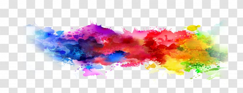 Inkjet Printing Download - Ink - Multicolored Jet Image Transparent PNG