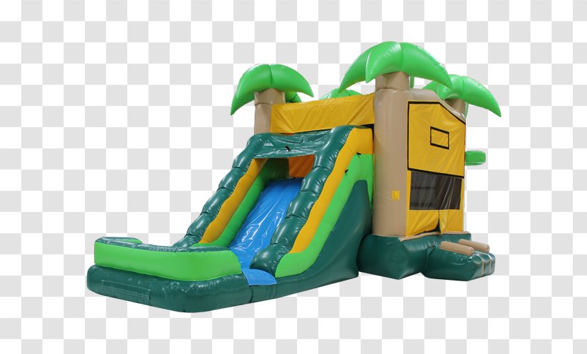 Inflatable Bouncers Castle Playground Slide Water Transparent PNG