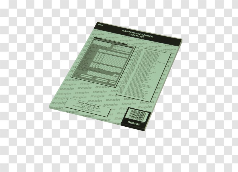 Material Checklist Maintenance - Company Pad Transparent PNG