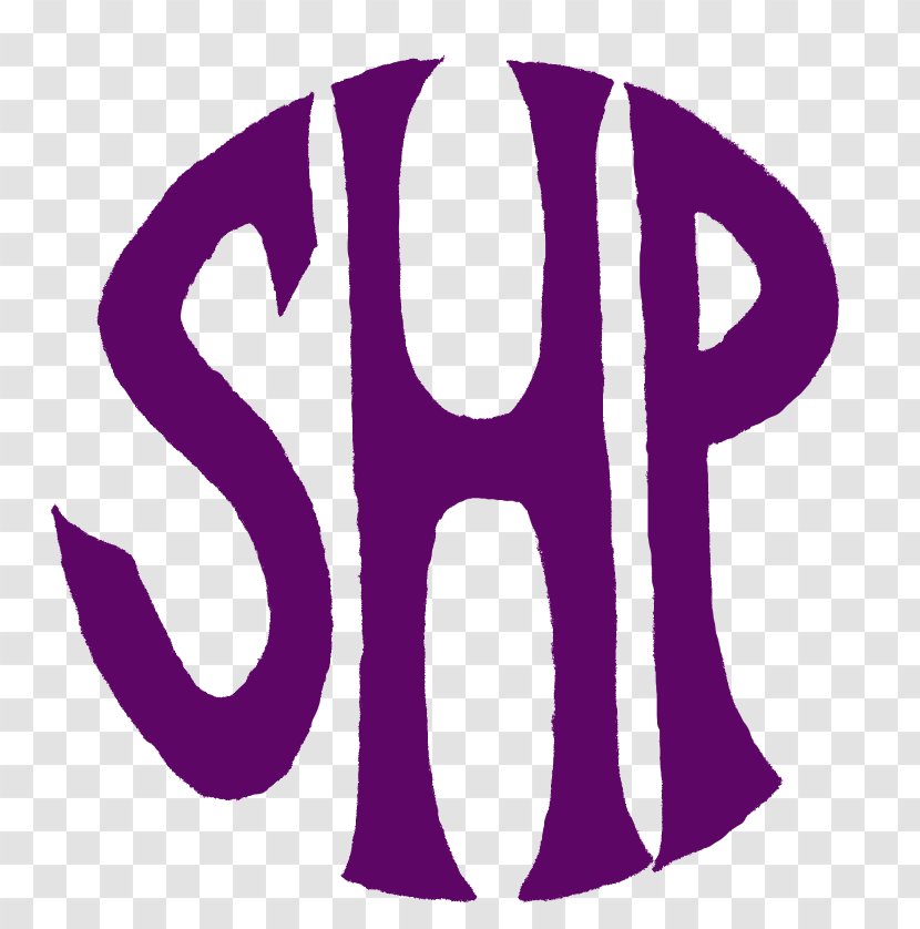 Logo Brand Line Font - Violet Transparent PNG