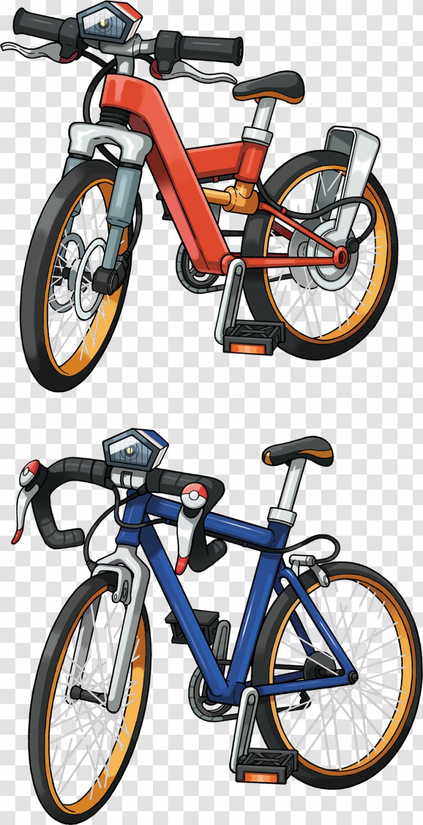 Pokémon Omega Ruby And Alpha Sapphire Bicycle Trading Card Game - Wheel Transparent PNG