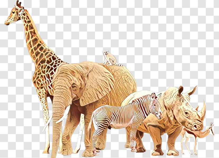 Animal Figure Wildlife Figurine Statue Giraffe - Toy - Fawn Transparent PNG