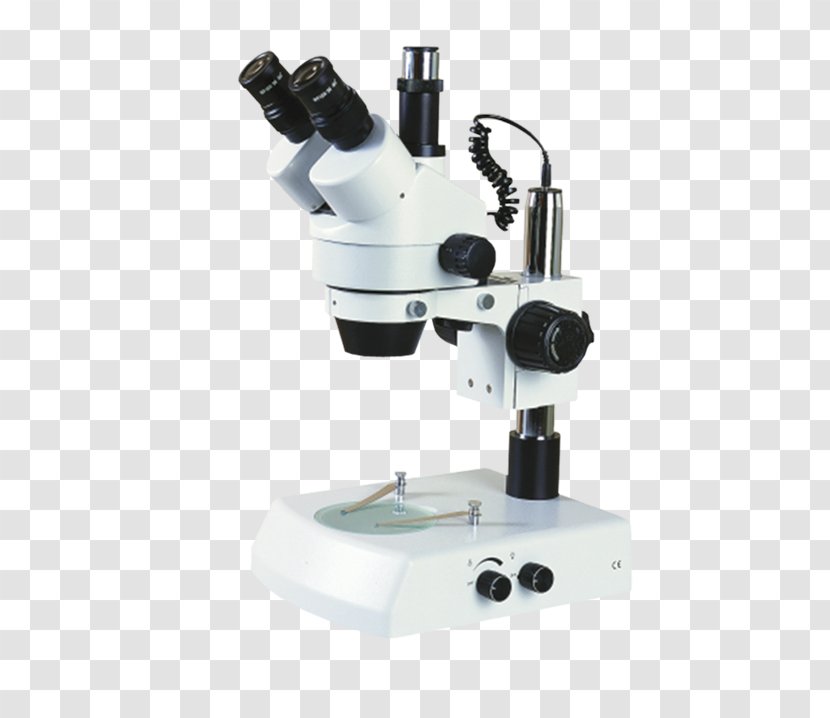 Stereo Microscope Magnifying Glass Binoculars Optical - Zoom Lens Transparent PNG