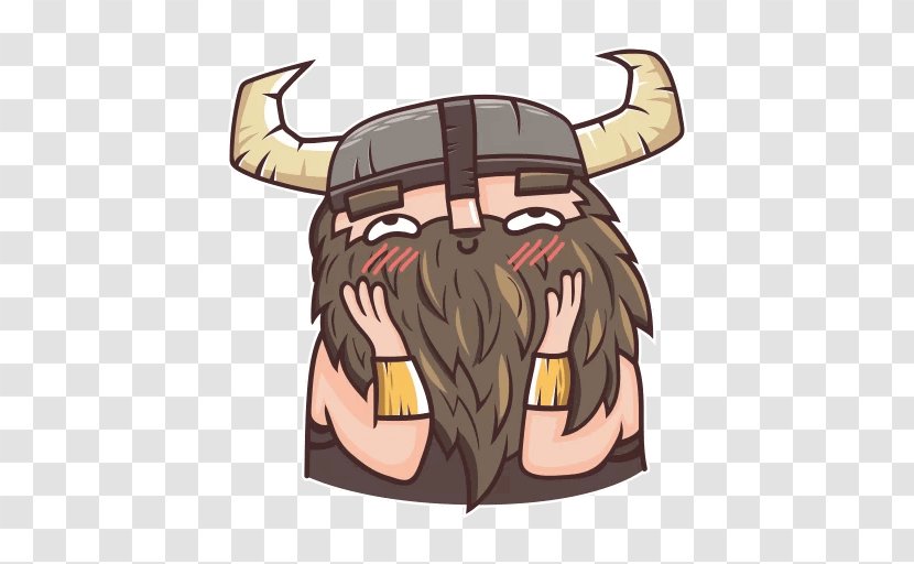 Telegram Viking Circus Sticker United States - Headgear Transparent PNG