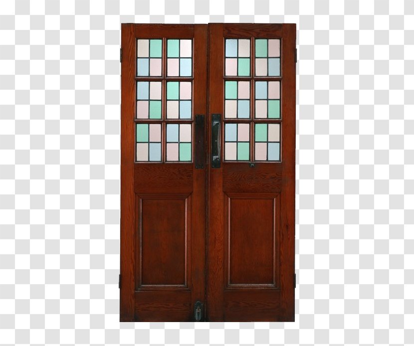Door Handle Stained Glass Raster Graphics - Cupboard - Mahogany Doors Transparent PNG