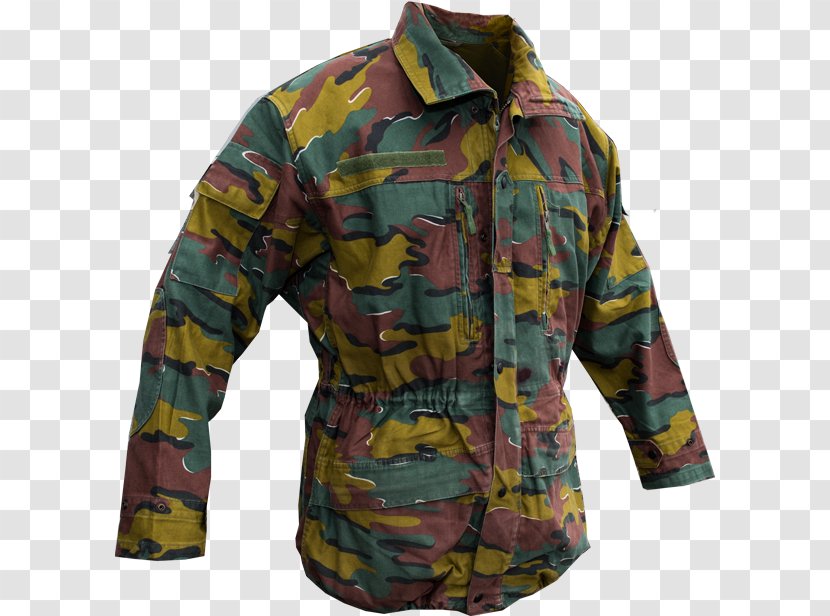 Military Camouflage Jacket Jigsaw Parka - Vehicles Transparent PNG
