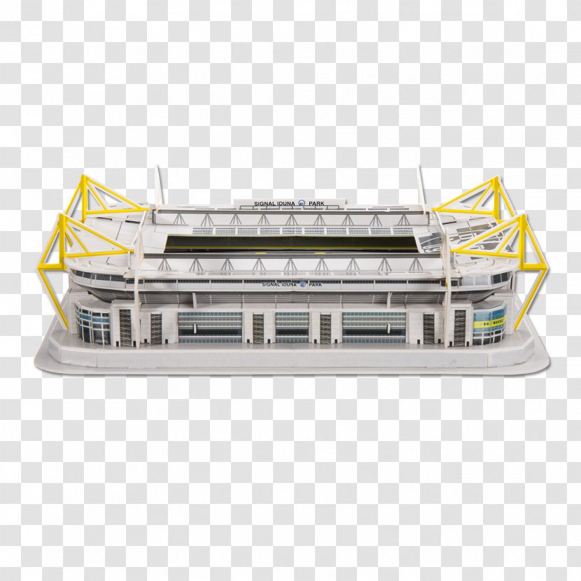 Westfalenstadion Borussia Dortmund Borussia-Park Jigsaw Puzzles BVB 3D Stadium Puzzle - Naval Architecture - Football Transparent PNG