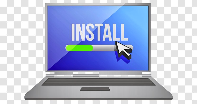 Installation Laptop Computer Software Hardware Pre-installed - Display Device Transparent PNG