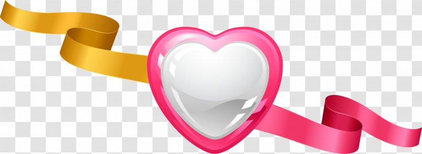 Heart Product Design Pink M - Frame - Valentine Transparent PNG
