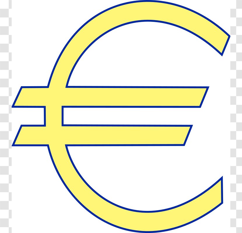 Euro Sign Currency Symbol Dollar Clip Art - Graph Paper Clipart Transparent PNG