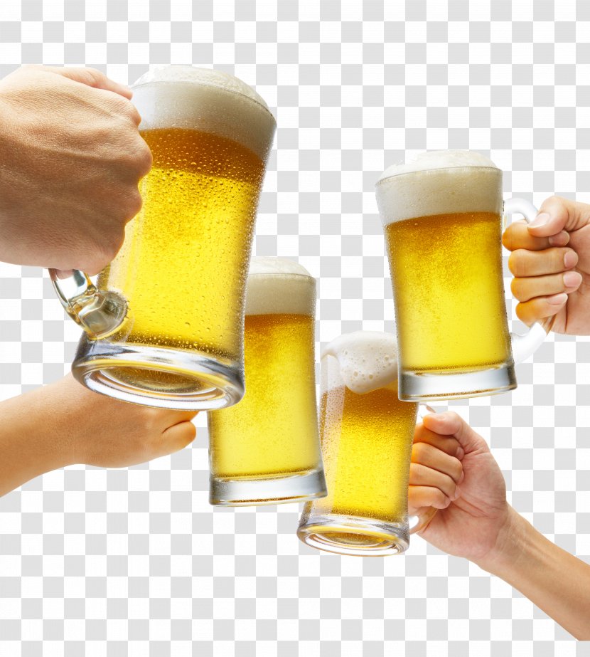 Beer Soft Drink Juice Mead - Pint Us - Cheers Image Holding Transparent PNG