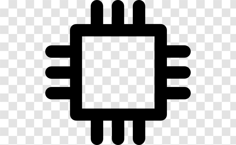 Integrated Circuits & Chips Logo - Central Processing Unit - Rectangle Transparent PNG