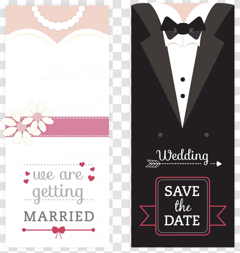 Wedding Invitation Envelope Save The Date - Greeting Note Cards - Card Transparent PNG