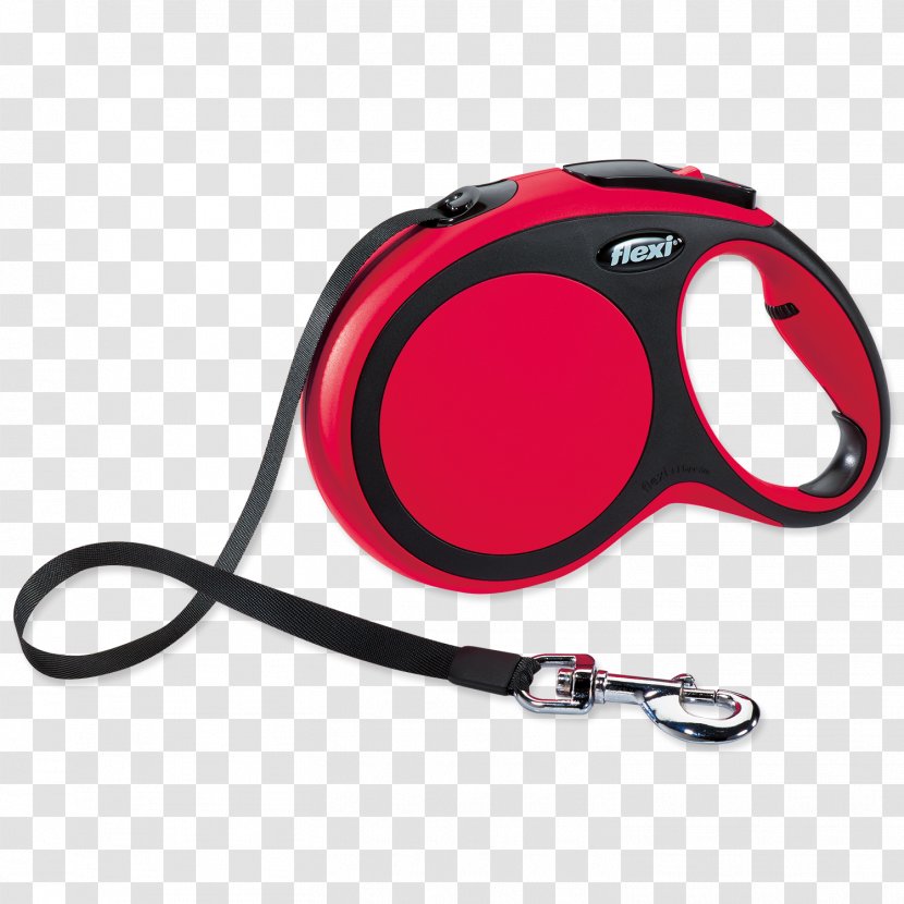 Leash Dog Blue Flexi Pet - Lead - Red Collar Transparent PNG