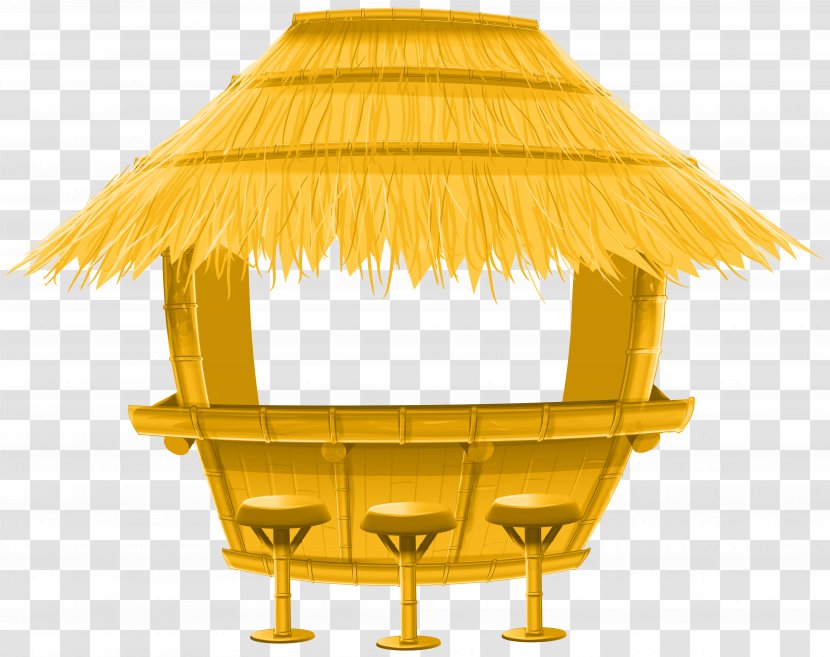 Tiki Bar Clip Art - Photography - Thatched Bamboo Image Transparent PNG