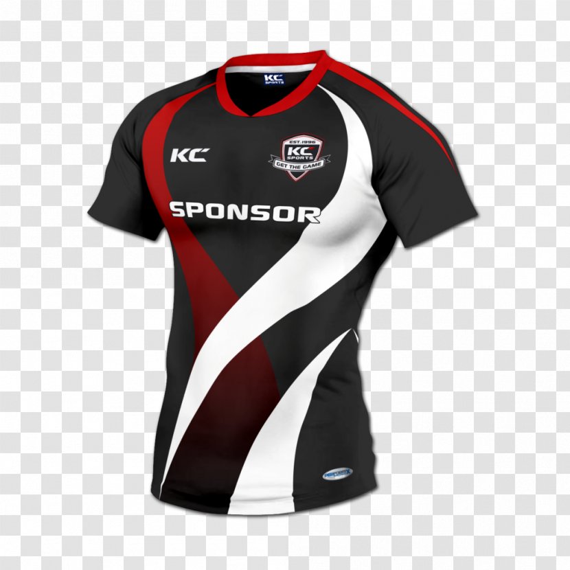Printed T-shirt Rugby Shirt Polo - Sports Uniform Transparent PNG
