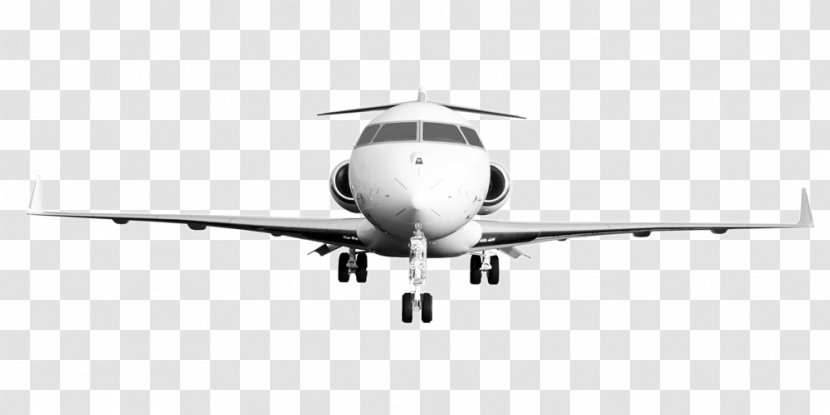 Bombardier Global Express Airplane Business Jet Aircraft - Wide Body - Aeroplane Transparent PNG