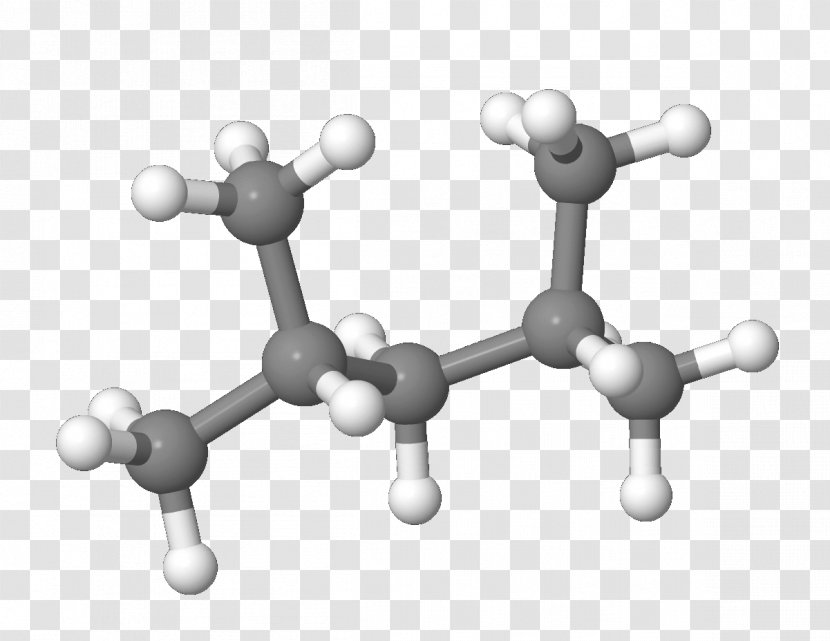 Toluene Molecule Atom Ball-and-stick Model Chemical Formula - Frame - 4methyl2pentanol Transparent PNG