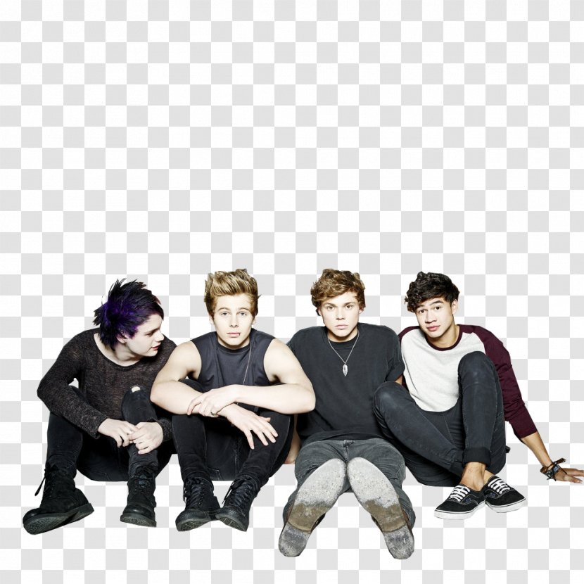 5 Seconds Of Summer Amnesia Song Phonograph Record Sounds Good Feels - Cartoon - Band Transparent PNG