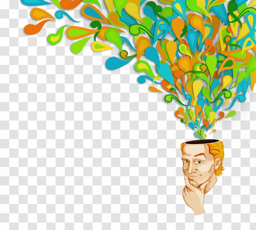 Creativity Microsoft PowerPoint - Ppt - Creative Mind Map Transparent PNG