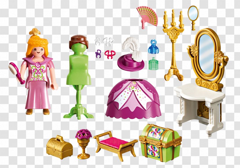 Playmobil Toy Clothing Doll Room - Block Transparent PNG