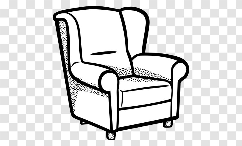 Couch Furniture Chair Table Clip Art - Outdoor - Cdr Transparent PNG