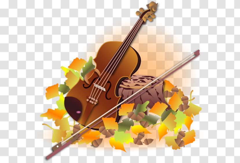 Violin Musical Instrument Concert Autumn - Heart - Hand Transparent PNG