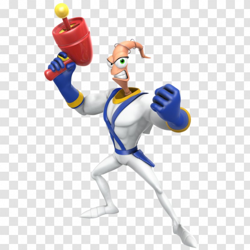 Earthworm Jim HD 3D Super Smash Bros. For Nintendo 3DS And Wii U Video Game - Bros - Sundae Transparent PNG