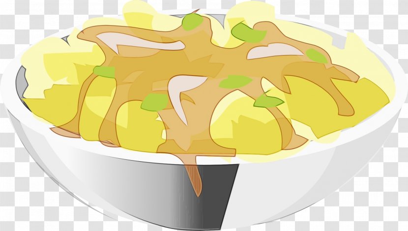 Yellow Clip Art Dish Food Cuisine - Ingredient - Plant Transparent PNG